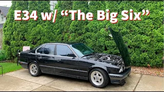 I bought my FIRST E34 535i.... Overview and walk around!!