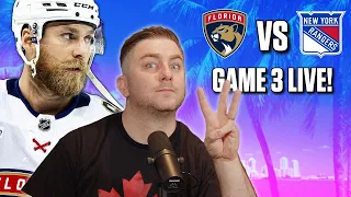 Stanley Cup Playoffs - Florida Panthers vs New York Rangers Game 3 LIVE w/ Steve Dangle