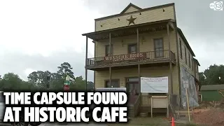 Time capsule found during renovations at historic Old Town Spring cafe