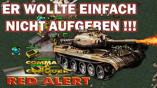 C&C schneller Tank RUSH , ich hätte längst aufgegeben!!!(Command&Conquer Remastered RED ALERT )