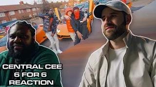 [ 🇺🇸 Reaction ] Central Cee - 6 For 6 [Music Video]