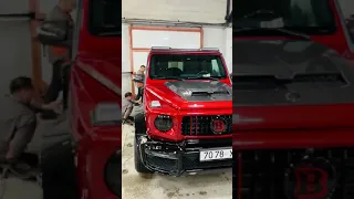 Most Amazing new G-Class Red colored Brabus style