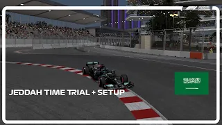 F1 2021 Saudi Arabia (Jeddah) Time Trial + Setup (1.26.3) 7th in Pc