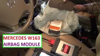 How to Install Used Airbag Module and SAVE $1000+ Mercedes W163 ML230 ML270 ML320 ML350 ML400 ML430