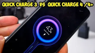 Quick Charge 3.0 VS Quick Charge 4.0/4+ на примере Xiaomi Redmi Note 7