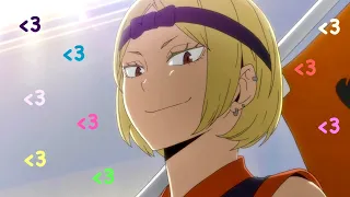 simping over saeko nee-san for almost 2 minutes straight (haikyuu s4 ep 14)