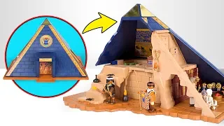 Descubra todos os seus segredos com a pirâmide do faraó PLAYMOBIL