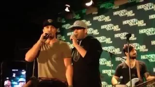Stephen Amell, Brother Sal, Colin Donnell and Ciara Renee - Hey Jude Nocking Point Wine Mixer