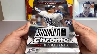 2021 Topps Stadium Club Chrome Hobby Box - New Release!!!