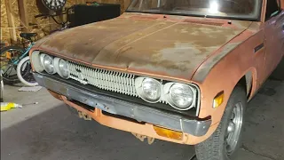 creyó facil restaurar una clásica Datsun 620 y se llevó ¡gran sorpresa!