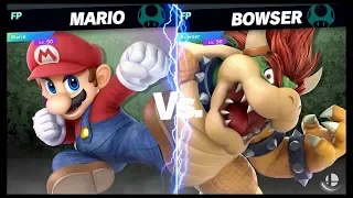 Super Smash Bros Ultimate Amiibo Fights Request #414 Mario vs Bowser