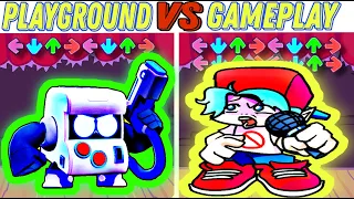 Friday Night Funkin  VS  8-bit from Brawl Stars