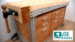 Creating a High-Rigidity Workbench Using Alminium Frames