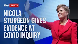 COVID Inquiry: Former Scottish first minister Nicola Sturgeon gives evidence