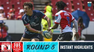Emirates Lions v Ulster | Instant Highlights | Round 5 | URC 2022/23
