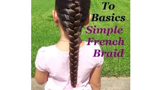 Simple French braid