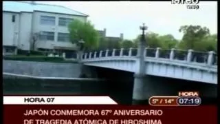 Japón conmemora 67° aniversario de tragedia atómica de Hiroshima