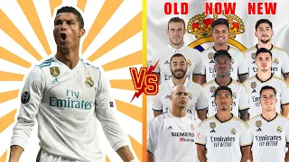 Madrid Ronaldo 🆚 Real Madrid Old Now New Legends (Benzema, Bale, Vini, Rodrygo, Bellingham, Vazquez)
