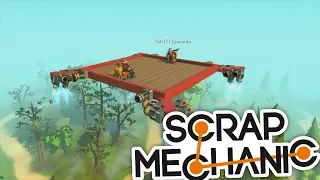 MÁME ZÁCHRANOU AKCI S DRONAMA!:D - Scrap Mechanic! #7 w/Porty