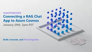 Connecting a RAG chat app to Azure Cosmos DB