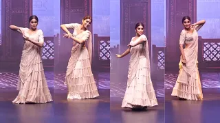 Shriya Saran's Mesmerizing Classical Dance at Bombay Times Fashion Week 2024