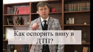 Оспаривание вины в ДТП: установление виновника, автоюрист, советы адвоката