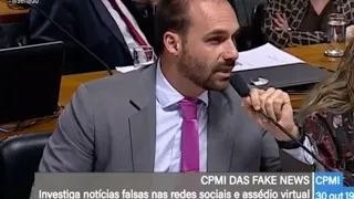 🛑 Veja o bate boca entre Eduardo Bolsonaro e Alexandre Frota na CPI sobre Fake News