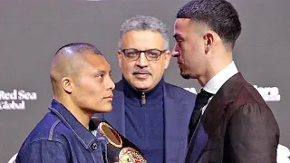 Pitbull Cruz INTENSE stare down of Rayo Valenzuela in first face off • Cruz vs Valenzuela