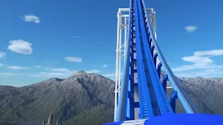 Building A Roller Coaster that Goes To Heaven in Planet Coaster