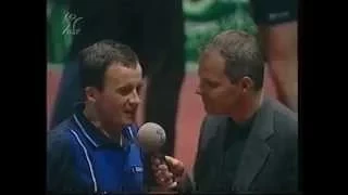 Tischtennis Bundesliga: Lucjan Blaszczyk vs Qiu Jianxin 1999