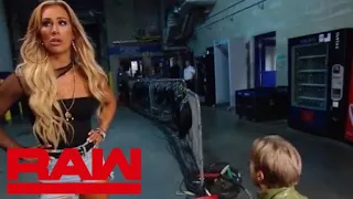 Carmella and Drake Maverick funny confrontation: Raw Reunion, July 22, 2019