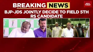 Unexpected Turn in Karnataka Over Rajya Sabha Polls as BJP, JDS Field Fifth Candidate