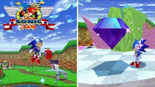 Super Sonic in Sonic Jam Remastered ✨🪐