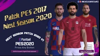 Install Patch PES 2017 Next Season 2019-2020