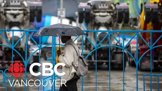 Rain storm set to hit B.C.'s South Coast