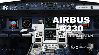 How to cold/dark start airbus A330 | XPLANE-12 | @Q8Pilot @Swiss001