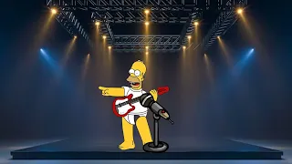 Livin' on a Prayer - Homer Simpson AI COVER