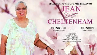 Celebrating the Life & Legacy of Jean Yvette Cheltenham