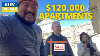 THEY WANT $120,000 FOR THIS?? | APARTMENT SHOPPING in KIEV, UKRAINE 🇺🇦 (Kyiv)