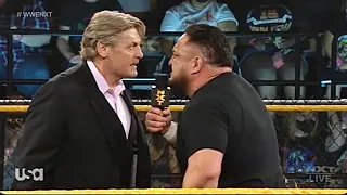 WWE NXT 7/20/21 Samoa Joe and William Regal (Full Segment)