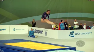 TONNELLIER Pauline (FRA) - 2018 Trampoline Worlds, St. Petersburg (RUS) - Qualification Tumbling R1