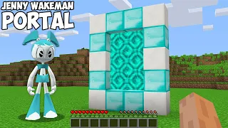 TEENAGE ROBOT PORTAL in Minecraft? JENNY WAKEMAN XJ-9 WORLD Animation!