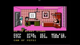 Promotional Ending (Suspend Win/Easter Egg Message) - Maniac Mansion (NES)
