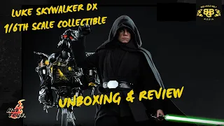 Hot Toys Luke Skywalker (Deluxe Version Special Edition) Unboxing & Review | The Mandalorian DX23