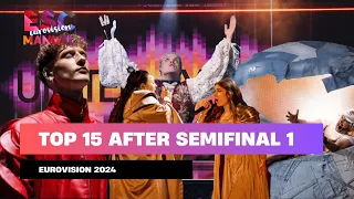 TOP 15 Performances | Semifinal 1 | Eurovision 2024 | ESC MANUEL