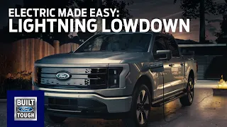 F-150 Lightning Lowdown: Electric Made Easy | Ford