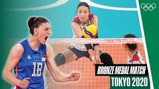 🇰🇷🆚🇷🇸 Women's Volleyball Bronze Medal Match 🏐🥉| Tokyo 2020