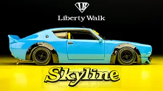 Liberty Walk Nissan Skyline Kenmeri Hot Wheels Custom