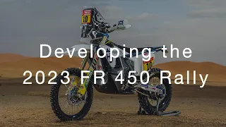 Developing the 2023 FR 450 Rally | Husqvarna Motorcycles