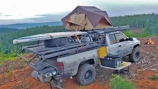 THE ULTIMATE DIESEL DODGE RAM CUMMINS TOY HAULER ADVENTURE RIG WALK THRU